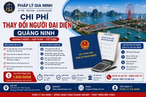 Chi phí thay đổi người đại diện Quảng Ninh