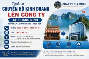 Chuyển hộ kinh doanh lên công ty Quảng Ninh