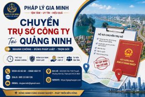 Chuyển trụ sở công ty Quảng Ninh