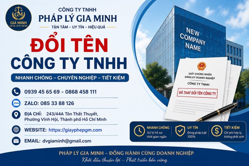 Đổi tên công ty TNHH Quảng Ninh