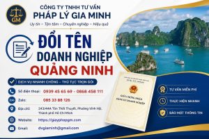 Đổi tên doanh nghiệp Quảng Ninh