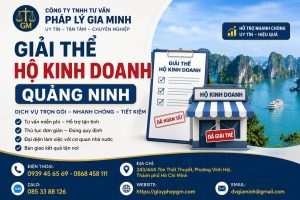 Giải thể hộ kinh doanh Quảng Ninh