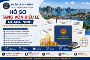 Hồ sơ tăng vốn điều lệ Quảng Ninh