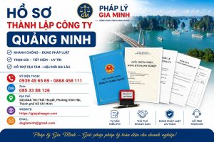 Hồ sơ thành lập công ty Quảng Ninh