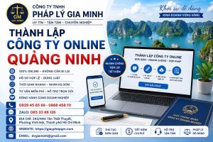 Thành lập công ty online Quảng Ninh