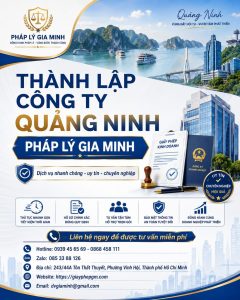 Thành lập công ty Quảng Ninh