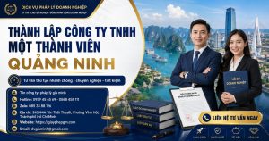 Thành lập công ty TNHH một thành viên Quảng Ninh