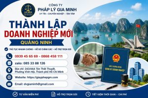 Thành lập doanh nghiệp mới Quảng Ninh