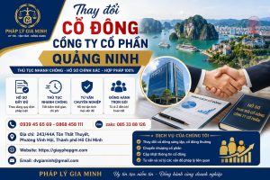 Thay đổi cổ đông công ty cổ phần Quảng Ninh