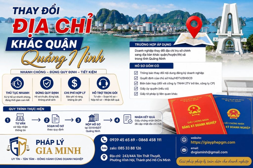 Thay đổi địa chỉ khác quận Quảng Ninh – Quy trình và thủ tục chi tiết 1 Thay đổi địa chỉ khác quận Quảng Ninh