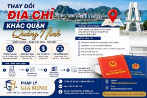 Thay đổi địa chỉ khác quận Quảng Ninh