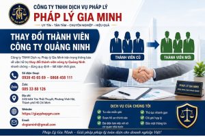 Thay đổi thành viên công ty Quảng Ninh