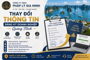 Thay đổi thông tin đăng ký doanh nghiệp Quảng Ninh