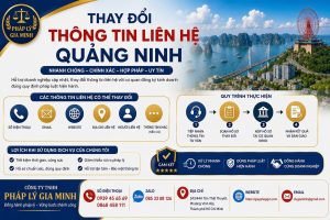 Thay đổi thông tin liên hệ Quảng Ninh