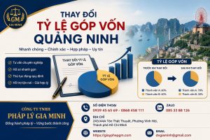 Thay đổi tỷ lệ góp vốn Quảng Ninh