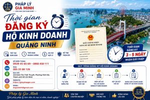 Thời gian đăng ký hộ kinh doanh Quảng Ninh