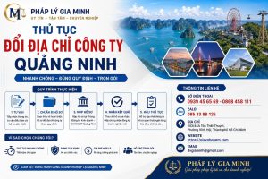 Thủ tục đổi địa chỉ công ty Quảng Ninh