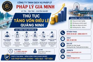 Thủ tục tăng vốn điều lệ Quảng Ninh