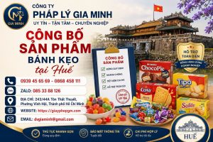 Công bố sản phẩm bánh kẹo tại Huế