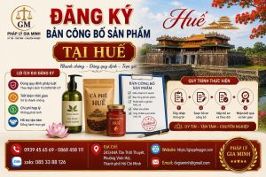 Đăng ký bản công bố sản phẩm tại Huế
