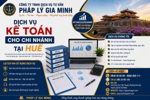 Dịch vụ kế toán cho chi nhánh tại Huế