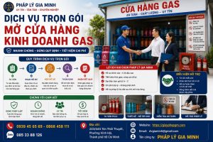 Dịch vụ trọn gói mở cửa hàng kinh doanh gas