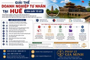 Giải thể doanh nghiệp tư nhân tại Huế cần giấy tờ gì