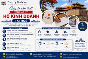 Giấy tờ cần thiết để đăng ký hộ kinh doanh tại Huế
