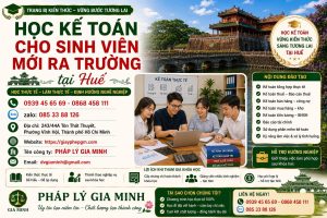 Học kế toán cho sinh viên mới ra trường tại Huế