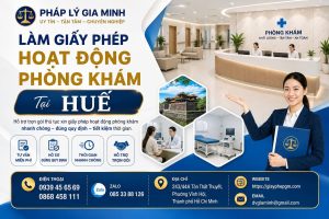 Làm giấy phép hoạt động phòng khám tại Huế