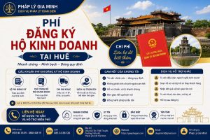 Phí đăng ký hộ kinh doanh tại Huế