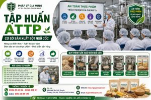 Tập huấn ATTP cơ sở sản xuất bột ngũ cốc