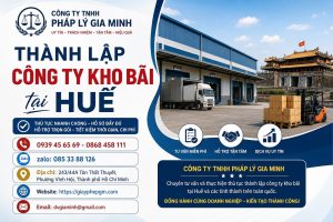 Thành lập công ty kho bãi tại Huế