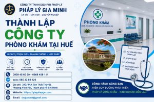 Thành lập công ty phòng khám tại Huế