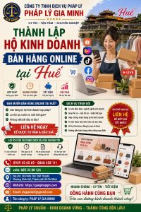 Thành lập hộ kinh doanh bán hàng online tại Huế