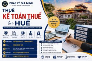 Thuê kế toán thuế tại Huế
