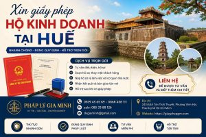 Xin giấy phép hộ kinh doanh tại Huế