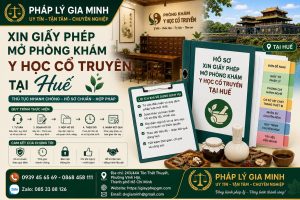 Xin giấy phép mở phòng khám y học cổ truyền tại Huế