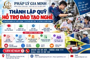Thành lập quỹ hỗ trợ đào tạo nghề