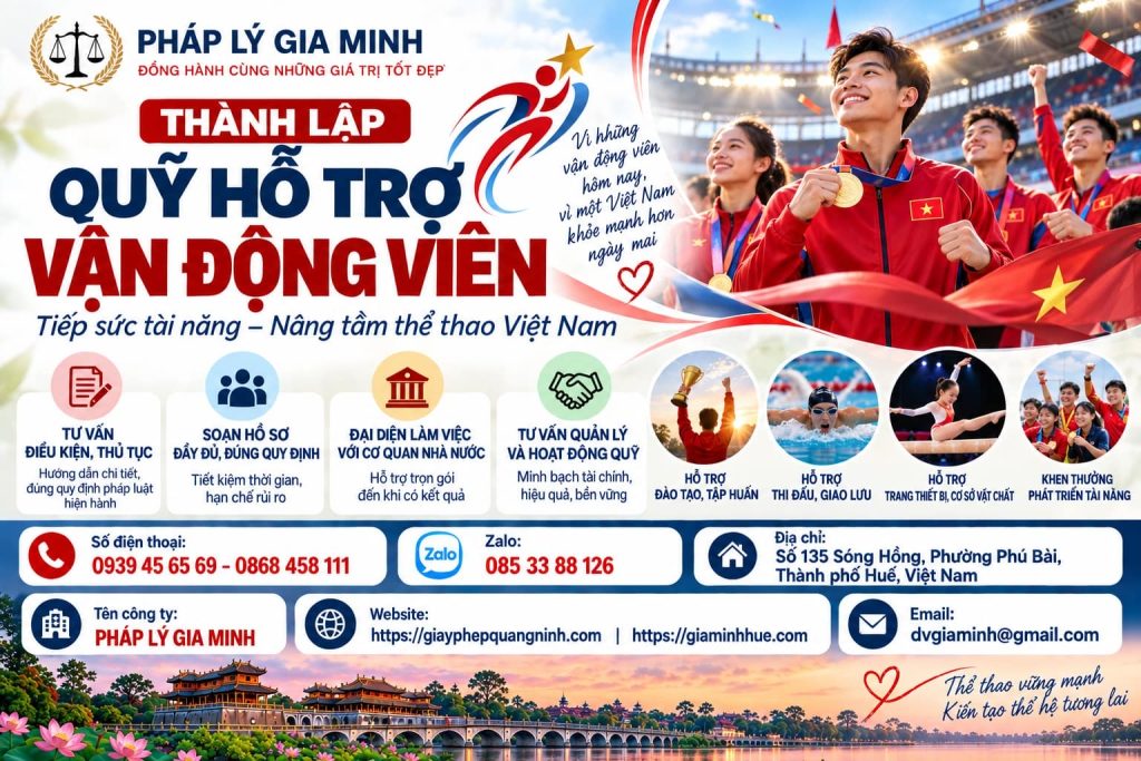 Thành lập quỹ hỗ trợ vận động viên